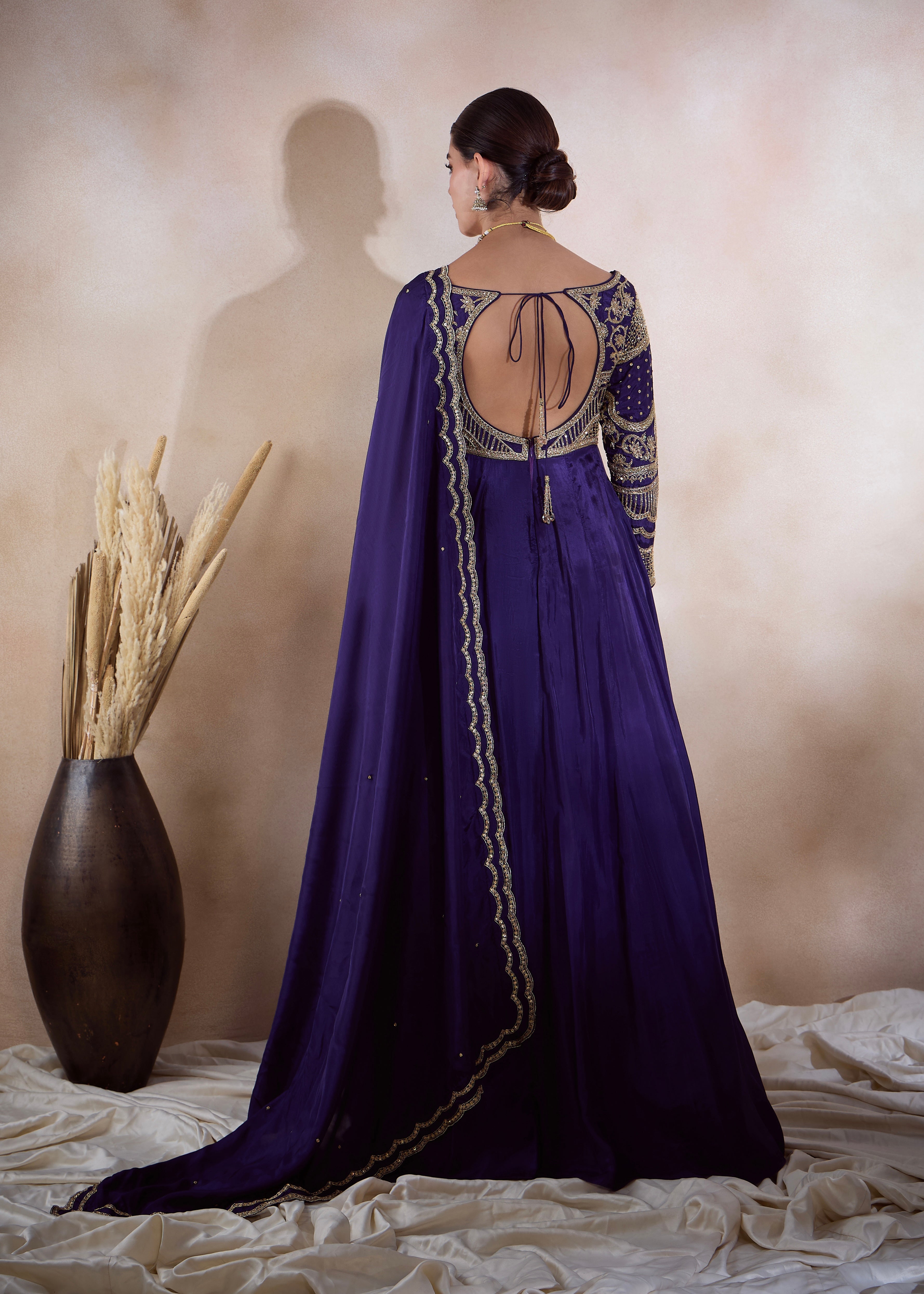 MATHURA H ANARKALI - GOLD