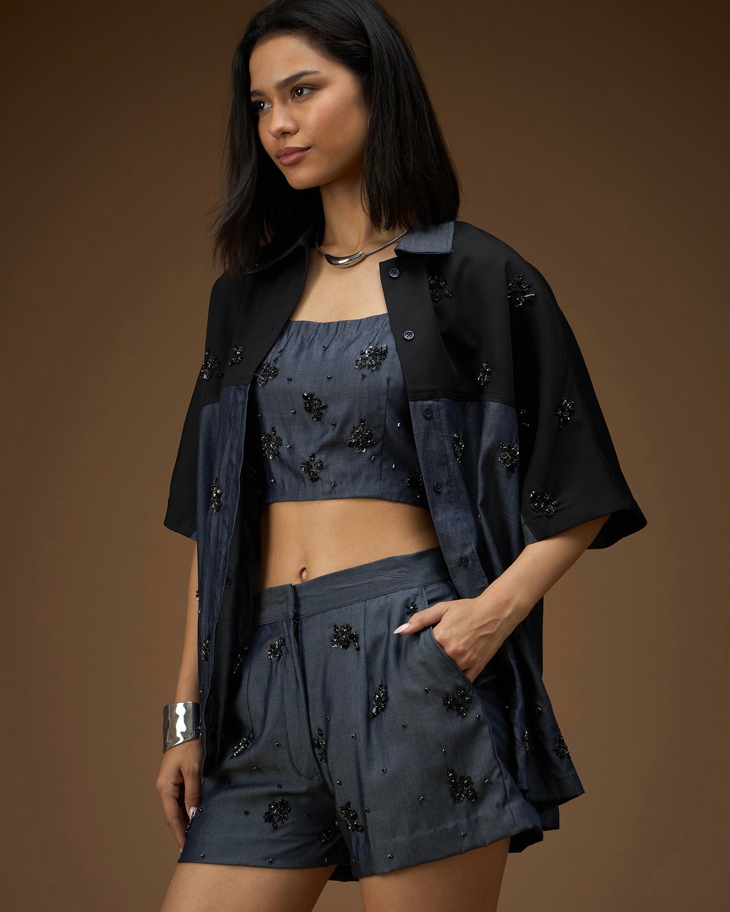 TULSA CO-ORD SET (SHIRT EDITION)