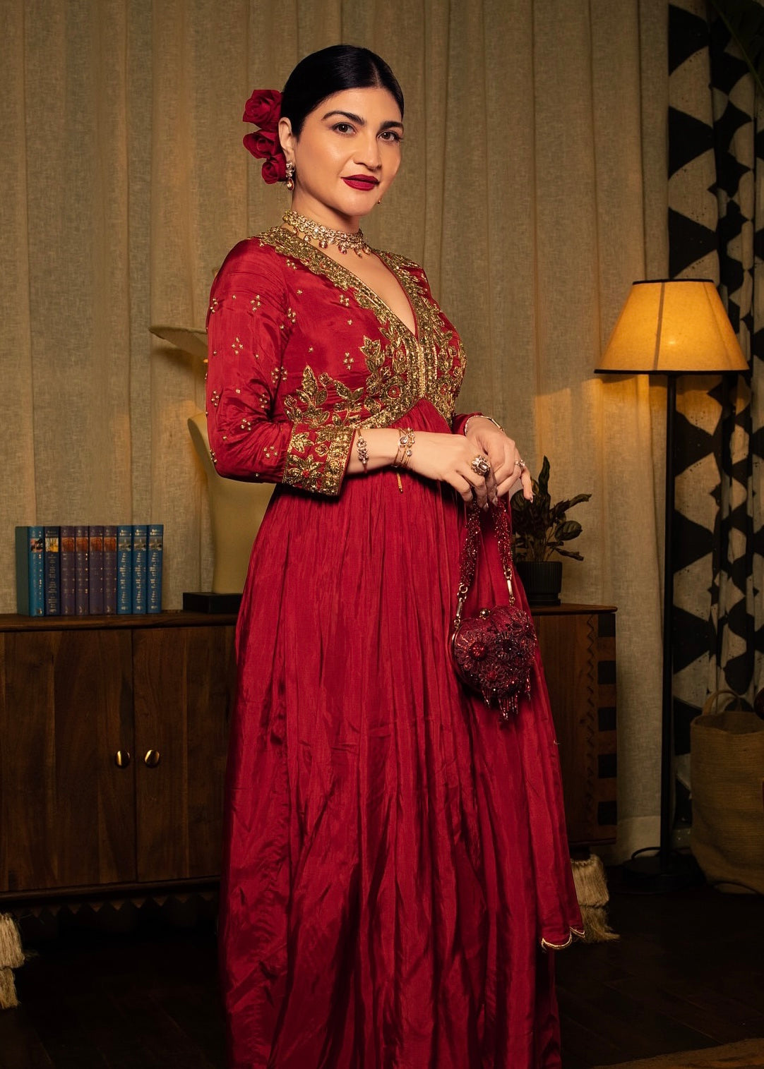 KHUSHNAZ ASHDIN TURNER IN VRINDAVAN F ANARKALI