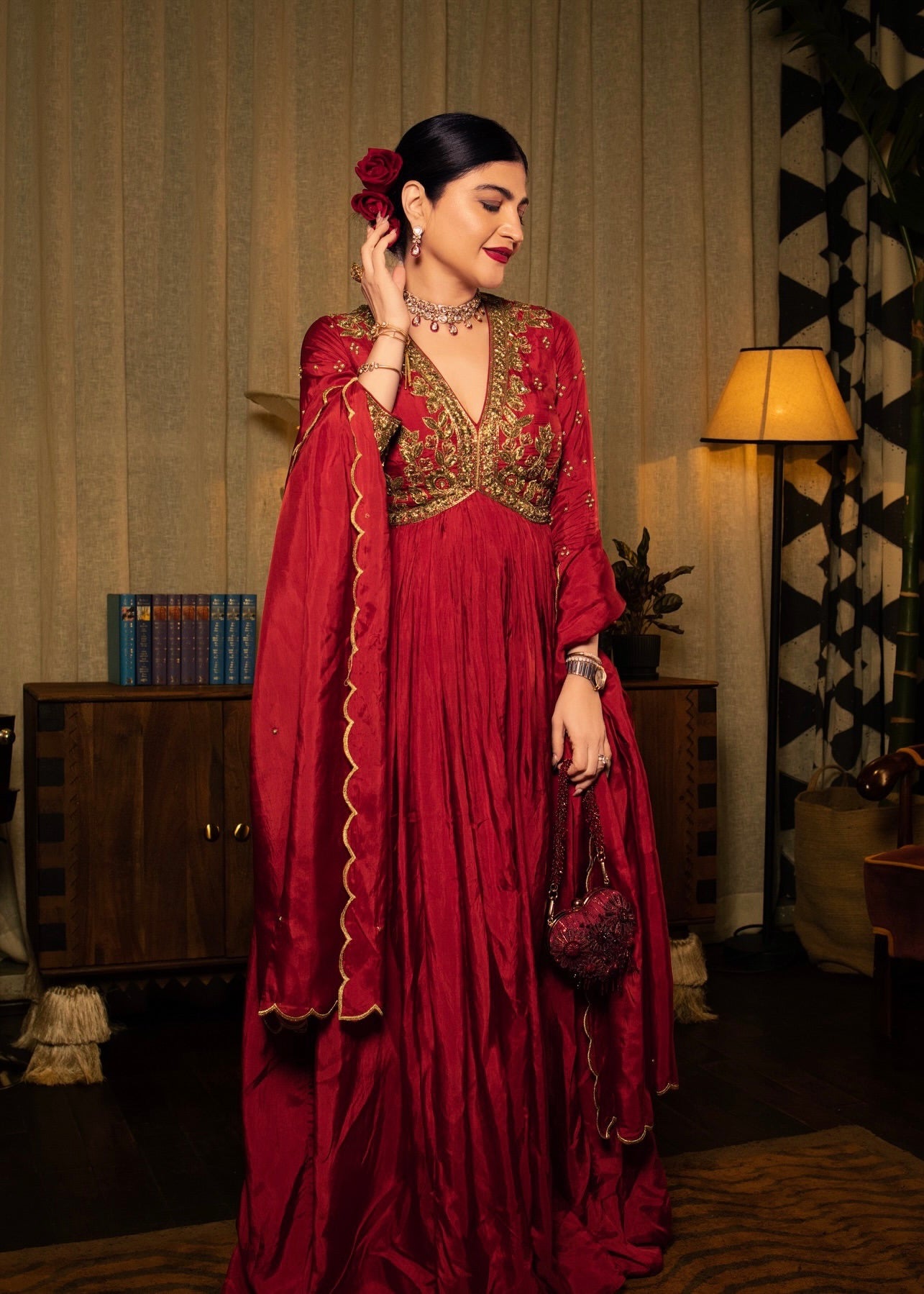 KHUSHNAZ ASHDIN TURNER IN VRINDAVAN F ANARKALI