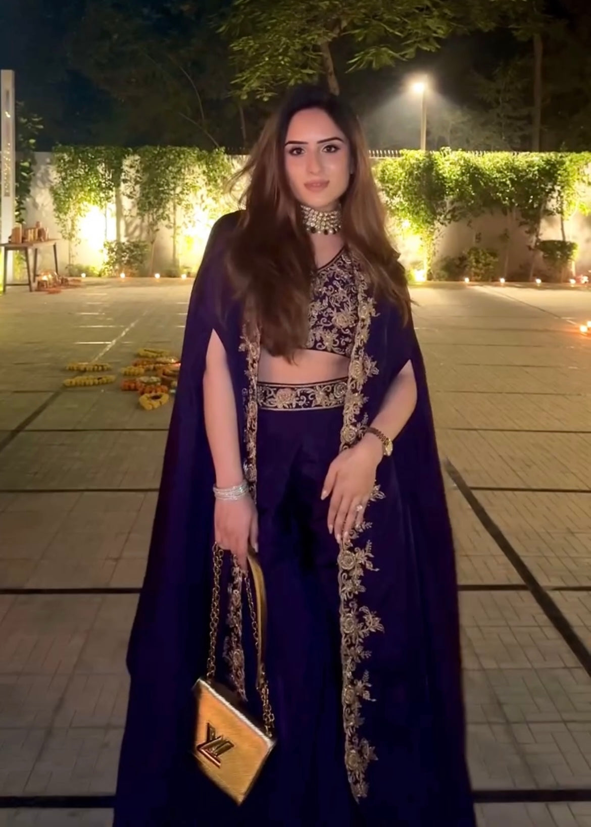 NIKITA VASDEV IN VRINDAVAN F CAPE