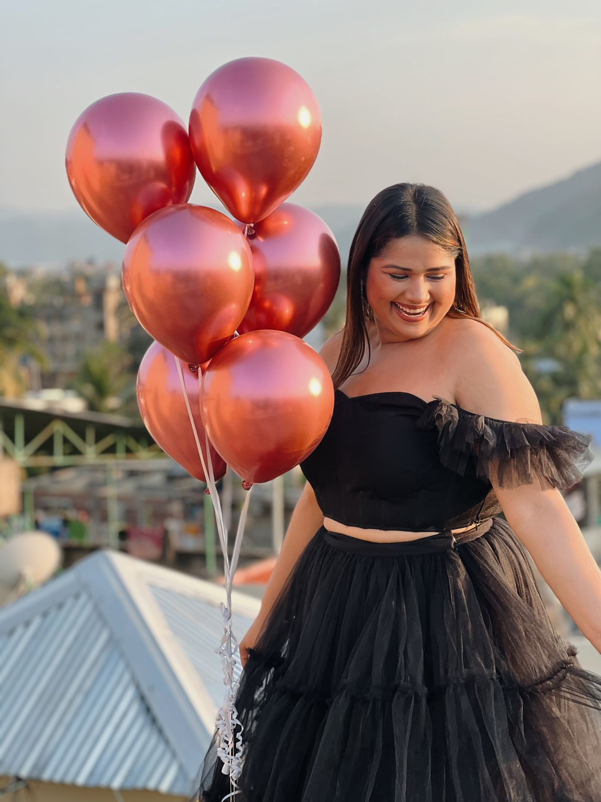 DIKSHA SINGHI in a CUSTOM SET