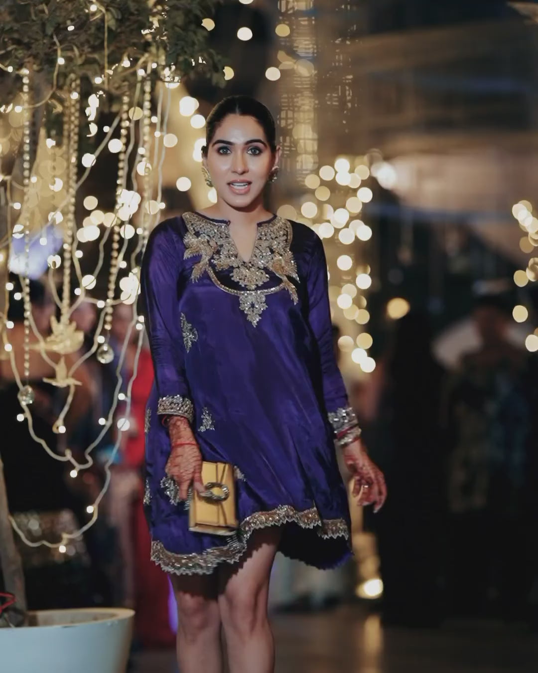 NEETI WADHWA IN MATHURA HB TUNIC